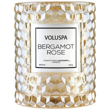 Load image into Gallery viewer, Voluspa Bergamot Rose 8.5oz Candle