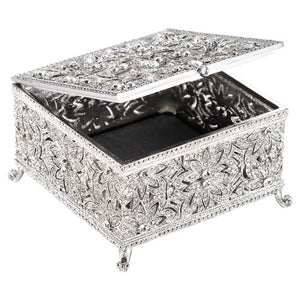 Silver Windsor Large Box By Olivia Riegel