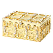 Load image into Gallery viewer, Gold Carlyle Box By Olivia Riegel