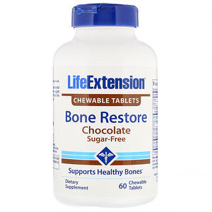 Life Extension- Bone Restore Chocolate 60 Ct