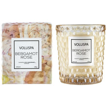Load image into Gallery viewer, Voluspa Bergamot Rose 6.5oz Candle
