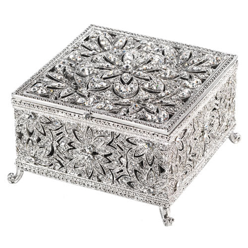 Silver Windsor Large Box By Olivia Riegel