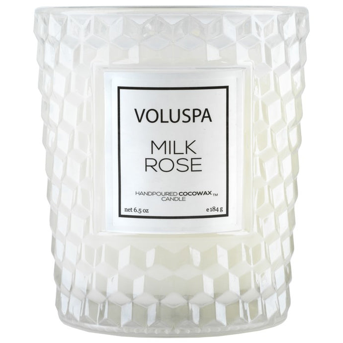 Voluspa Milk Rose 6.5oz Candle