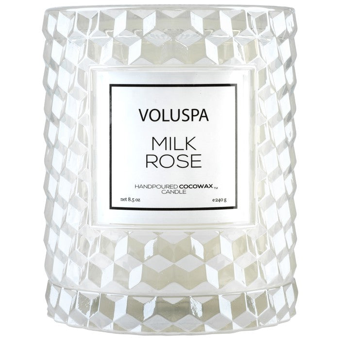Voluspa Milk Rose Cover Candle