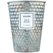 Load image into Gallery viewer, Voluspa Milk Rose Tin Candle