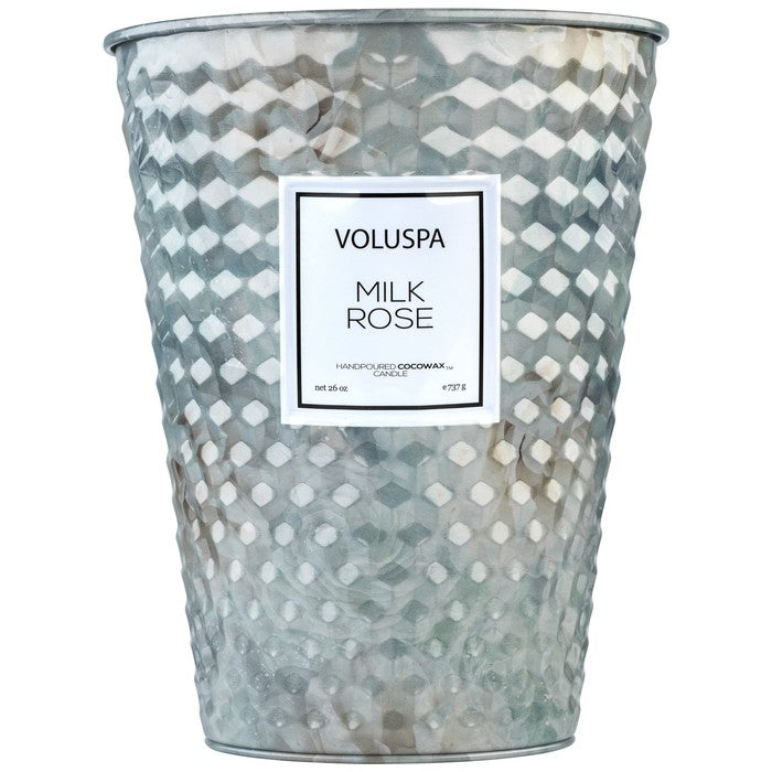 Voluspa Milk Rose Tin Candle