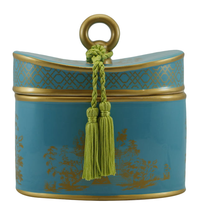Seda France Malaysian Bamboo Pagoda Box Candle 22 oz