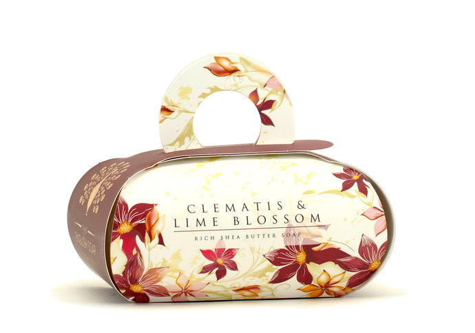 Clematis and Lime Large Soap By The English Soap Co