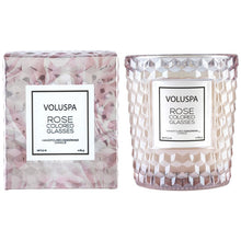 Load image into Gallery viewer, Voluspa Rose Colored Glasses 6.5oz Candle