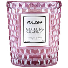 Load image into Gallery viewer, Voluspa Rose Petal Ice Cream 6.5oz Candle