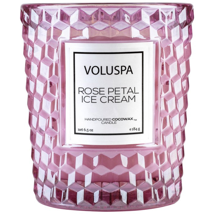 Voluspa Rose Petal Ice Cream 6.5oz Candle