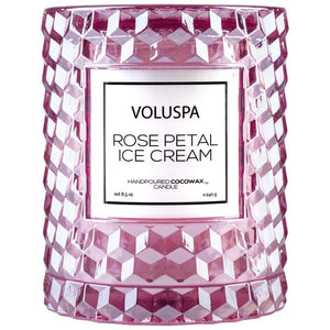 Voluspa Rose Petal Ice Cream 8.5oz Candle