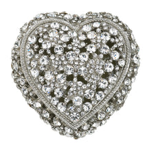 Load image into Gallery viewer, Silver Princess Heart Box By Olivia Riegel