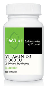 Vitamin D3 5000IU By Da Vinci Laboratories