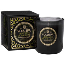 Load image into Gallery viewer, Voluspa Vervaine Olive Leaf Candle