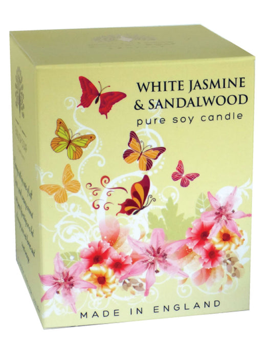 White Jasmine Candle By The English Soap Co
