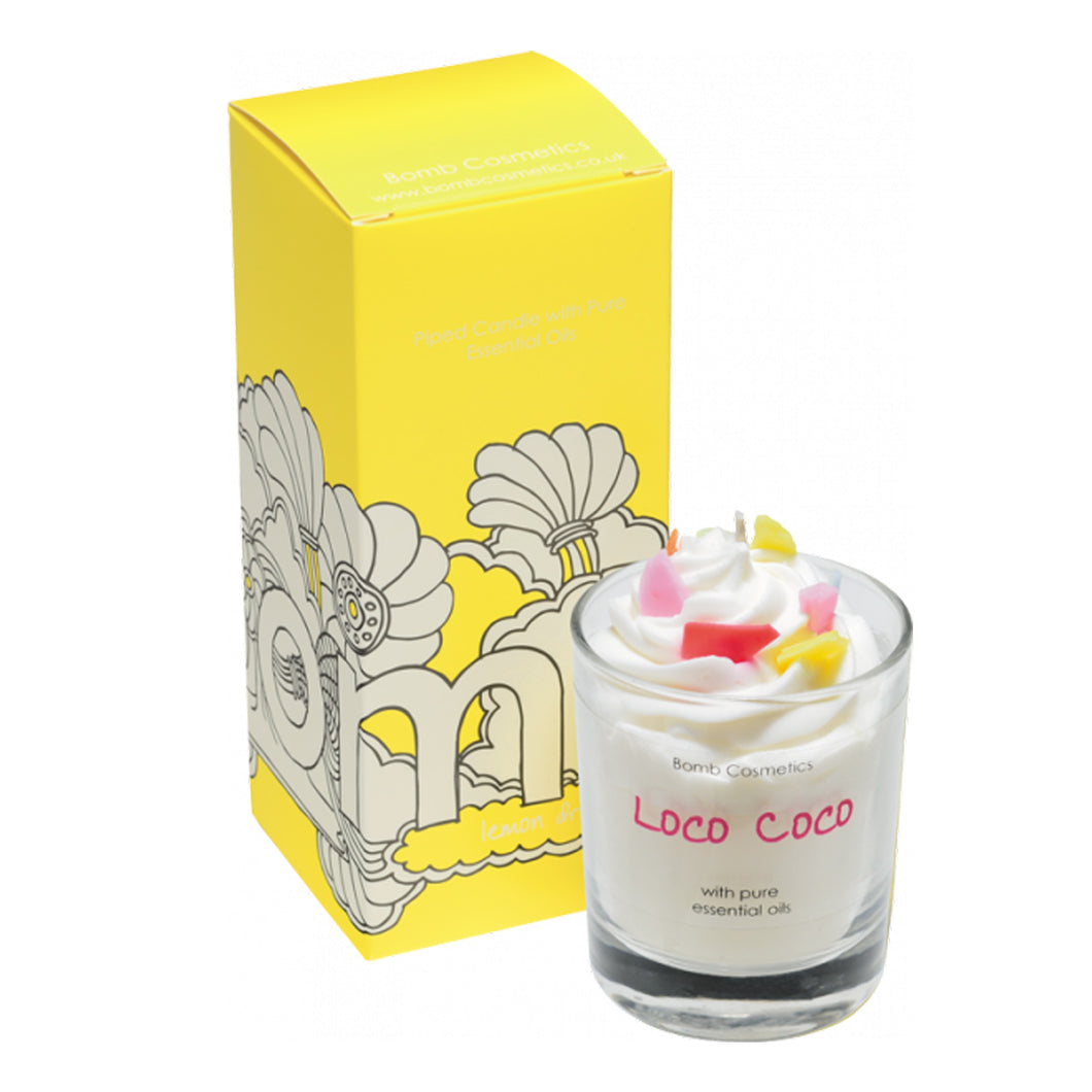 Bomb Cosmetics Loco Coco Piped Candle