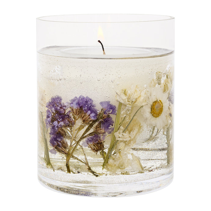Stoneglow Lavender and Chamomile Natures Gift Scented Natural Wax Botanical Candle