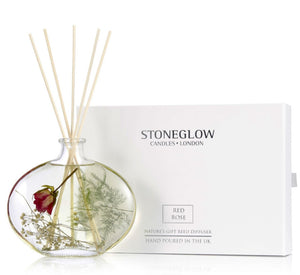 Stoneglow Red Rose Natures Gift Reed Diffuser 200 ML