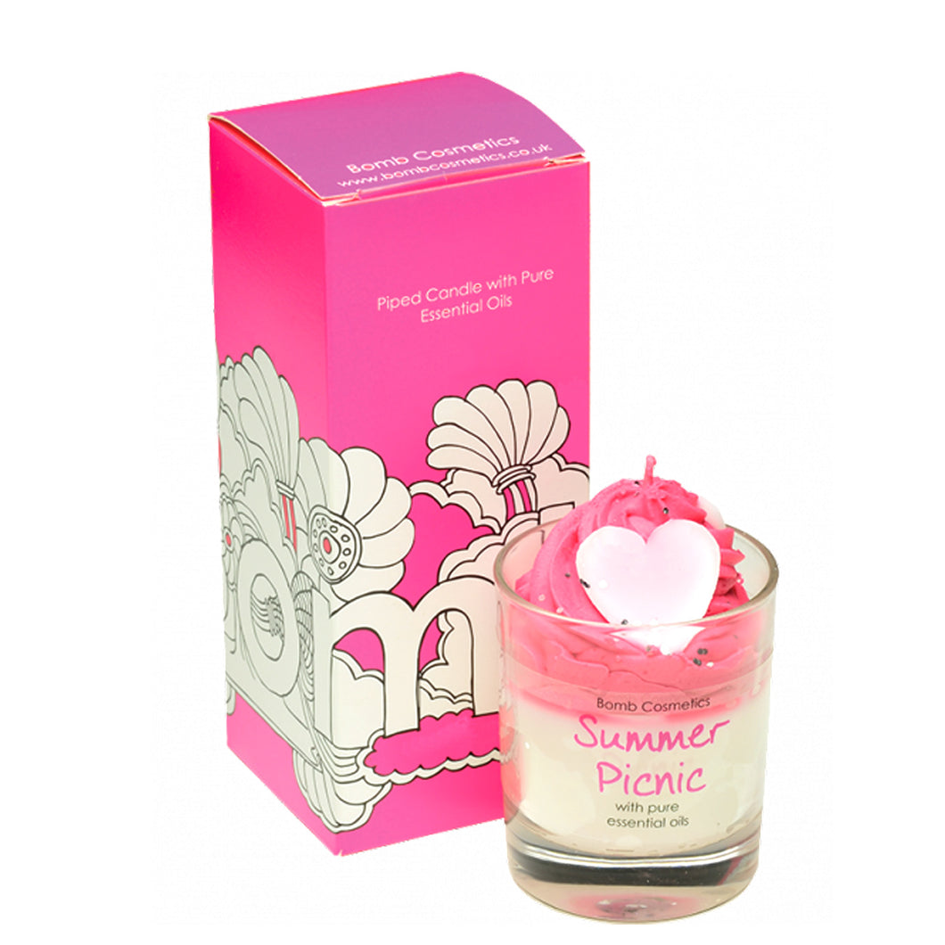 Bomb Cosmetics Summer Picnic Piped Candle