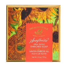 Load image into Gallery viewer, Van Gogh Sunflowers Soap By Pre De Provence