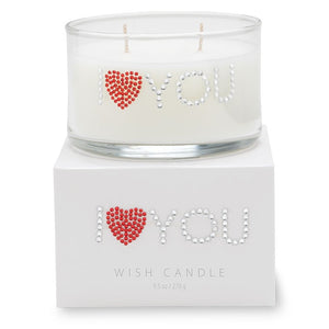 I Heart You By Wish Candle