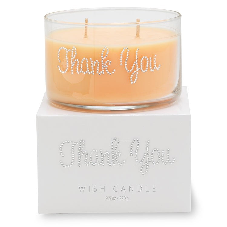 Thank You By Wish Candle